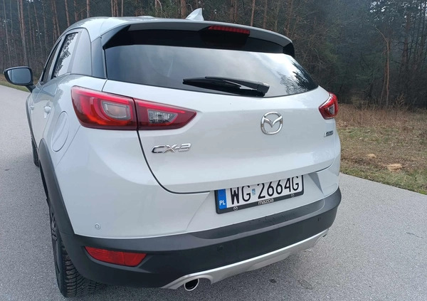 Mazda CX-3 cena 54000 przebieg: 118000, rok produkcji 2016 z Żelechów małe 79